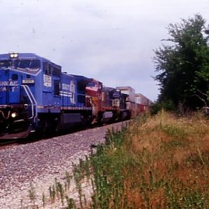 NS on the BNSF