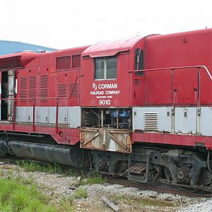 The end for this GP9 #9010 at RJCR Celina, Ohio