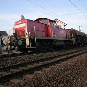 Work Train at Nackenheim Germany