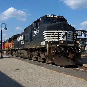 NS 9563 at Joliet