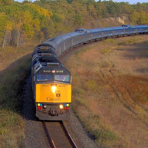Canadian is the Best Passenger train............