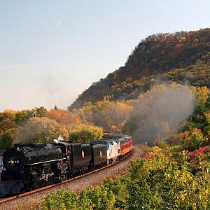 Steaming on the River