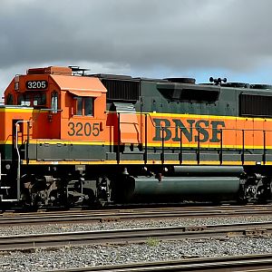 BNSF3205 in Plainview, TX Today