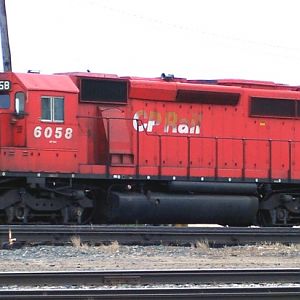 CP 6058 - "Yard SD40-2"
