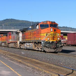 Eastbound Freight at Whitefish