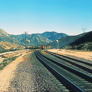 Southern Pacific Climbs the Cutoff