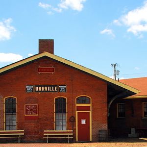 Orrville Ohio Historic Train Station