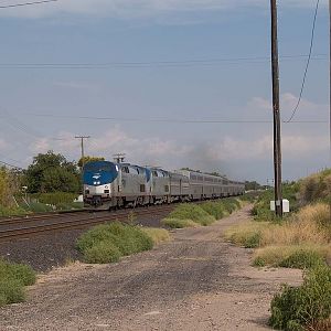 WB Sunset Limited heads towards El Paso depot