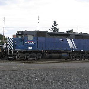 MRL SD35 on the BNSF