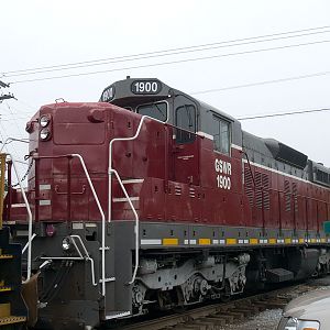 GSWR 1900 #3 power on the chip train