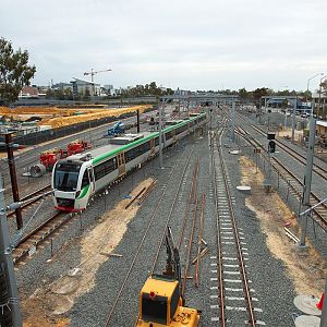 End of the city end of the Joondalup Line