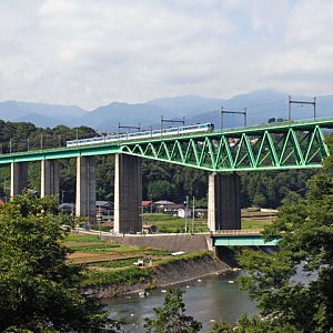 Shin katsuragawa kyoryo, JR chuo line at torisawa #3