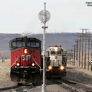 SP 355 At South Carr, CO
