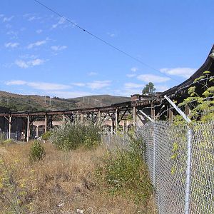 Front of Southern Pacific Bayshore Roundhouse Today