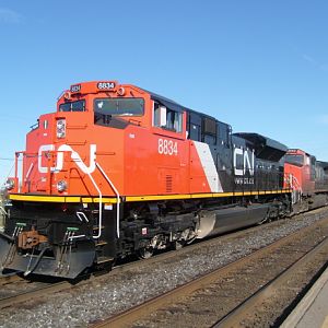 Canadian National SD70M-2 8834