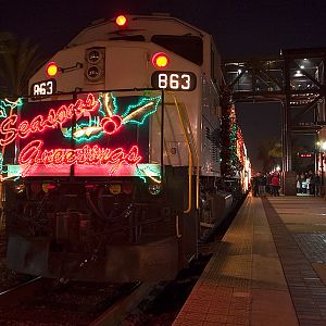 Holiday Toy Train in Fullerton
