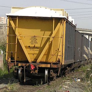 Last Car of UP Freight Train #1046