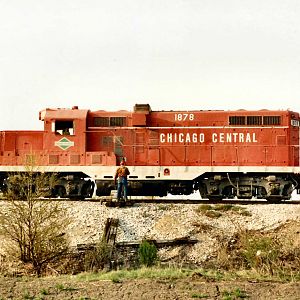 GP(?) Chicago Central & Pacific ex-IC Geep.