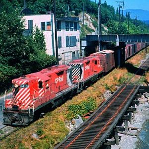 CP Rail transfer with 8415