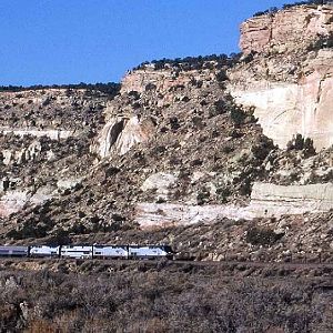 Along New Mexico's Rock Cliffs