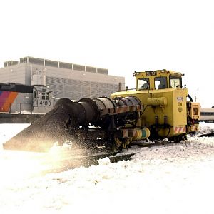 Boeing Jet Engine Snow Blower