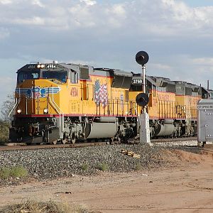 SD70 at Red Rock