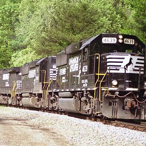 NS'S Tennessee Division Knoxville District Oakdale Line