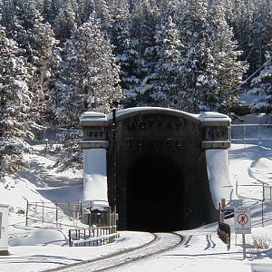 Moffat Tunnel - Winter Park Side