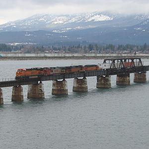Crossing Lake Pend Oreille