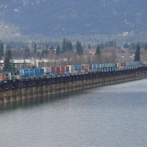 Crossing Lake Pend Oreille #2