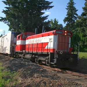 Haulin' Freight on the Oregon Pacific