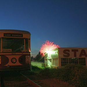 Take the Trolley to the Fireworks