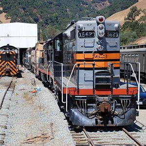 DIESEL MOTIVE POWER AT THE NILES CANYON RAILWAY
