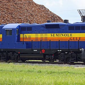 Seminole Gulf Railroad yard Ft. Myers, FL