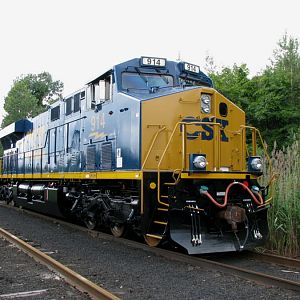 NEW CSX GE Number 914 at Erie, PA.