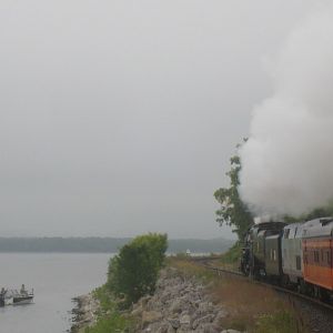 Fishing and Trains