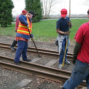 Trackwork - The Old Fashioned Way
