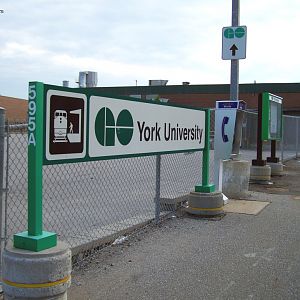 GO York University station