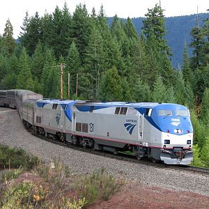 Amtrak 131 Fields, OR