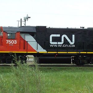 CN 7503 (hump unit)
