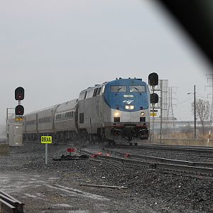 Amtrak Wolverine 353 west @ Pine Jct