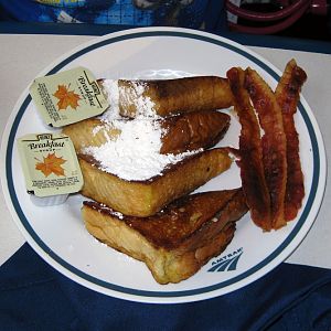 Amtrak's Famous Railroad French Toast