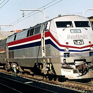 Amtrak D.C. old colors