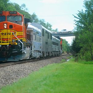 RailPac Special/BNSF O TOPTOP