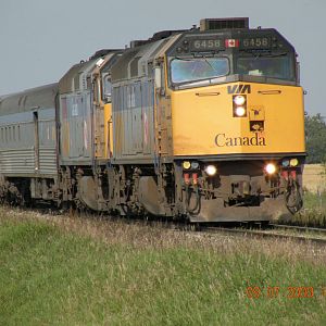 Via 692 Running with Two Locomotives