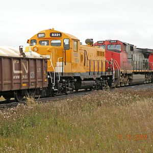 CN 853 at MeHarry, MB.