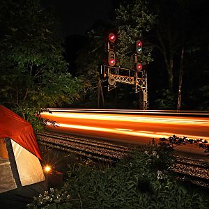 Camping on the old C&O