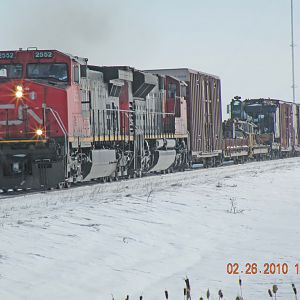 CN 853 Over 100 Cars