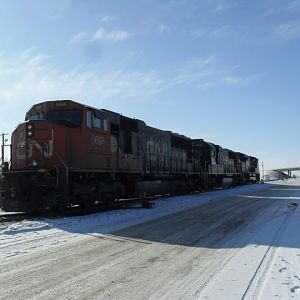 CN Chappell train gearing up