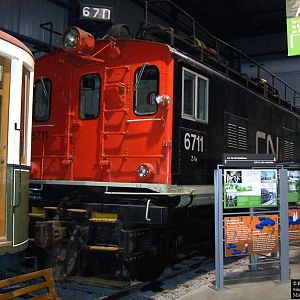 CN 6711 GE Boxcab